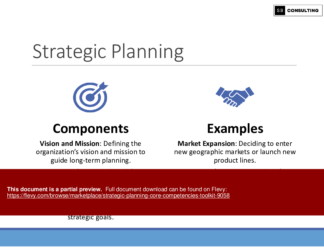 Strategic Planning Core Competencies Toolkit (557-slide PPT PowerPoint presentation (PPTX)) Preview Image