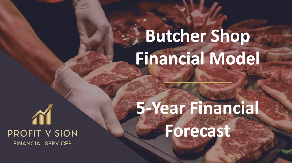 Butcher Shop – 5 Year Financial Model (Excel template (XLSX)) Preview Image