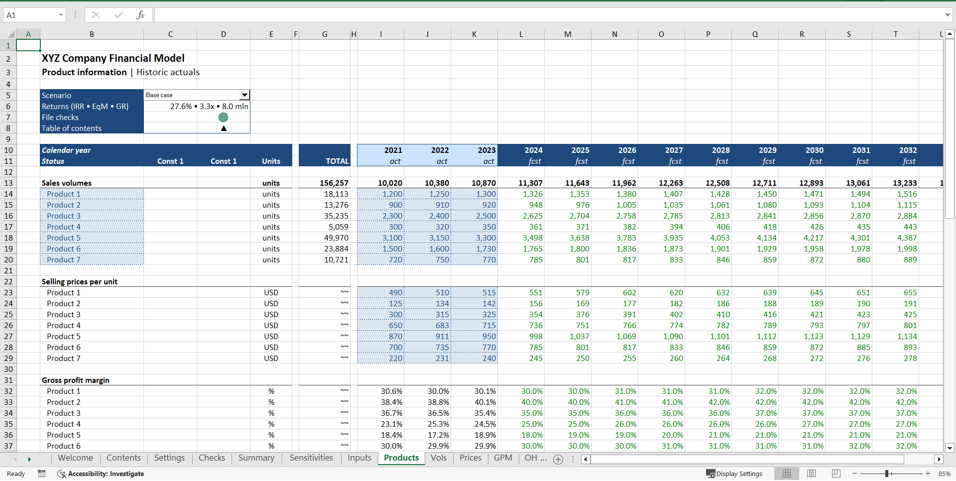 Complete Private Equity (LBO) Financial Model (Excel template (XLSX)) Preview Image