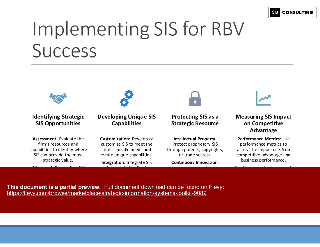 Strategic Information Systems Toolkit (586-slide PPT PowerPoint presentation (PPTX)) Preview Image