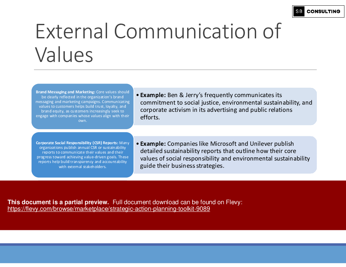 Strategic Action Planning Toolkit (600-slide PPT PowerPoint presentation (PPTX)) Preview Image