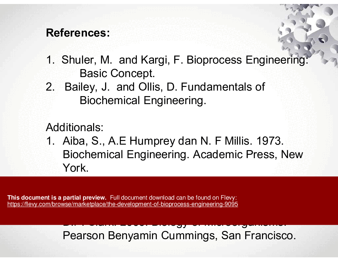 The Development of Bioprocess Engineering (37-slide PPT PowerPoint presentation (PPTX)) Preview Image