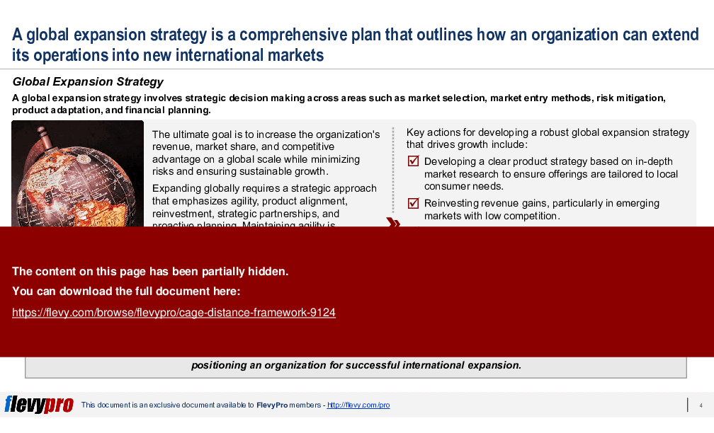 CAGE Distance Framework (32-slide PPT PowerPoint presentation (PPTX)) Preview Image