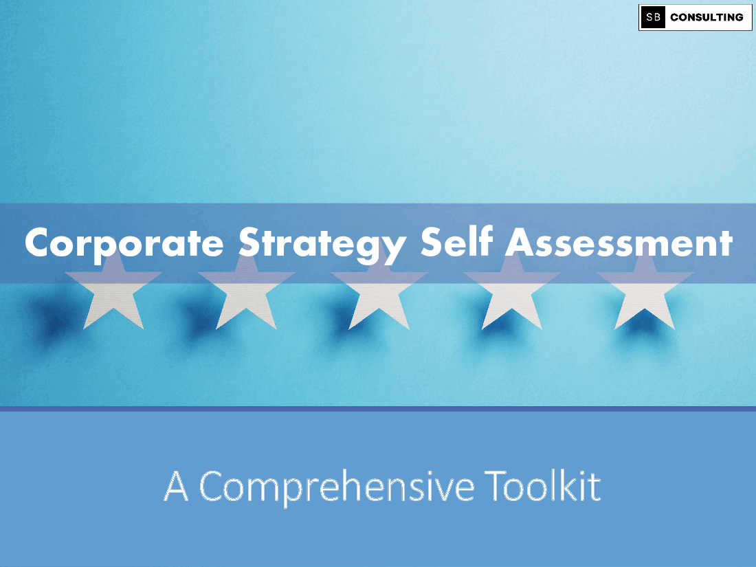 Corporate Strategy Self Assessment Toolkit (500+ KPIs) (774-slide PPT PowerPoint presentation (PPTX)) Preview Image