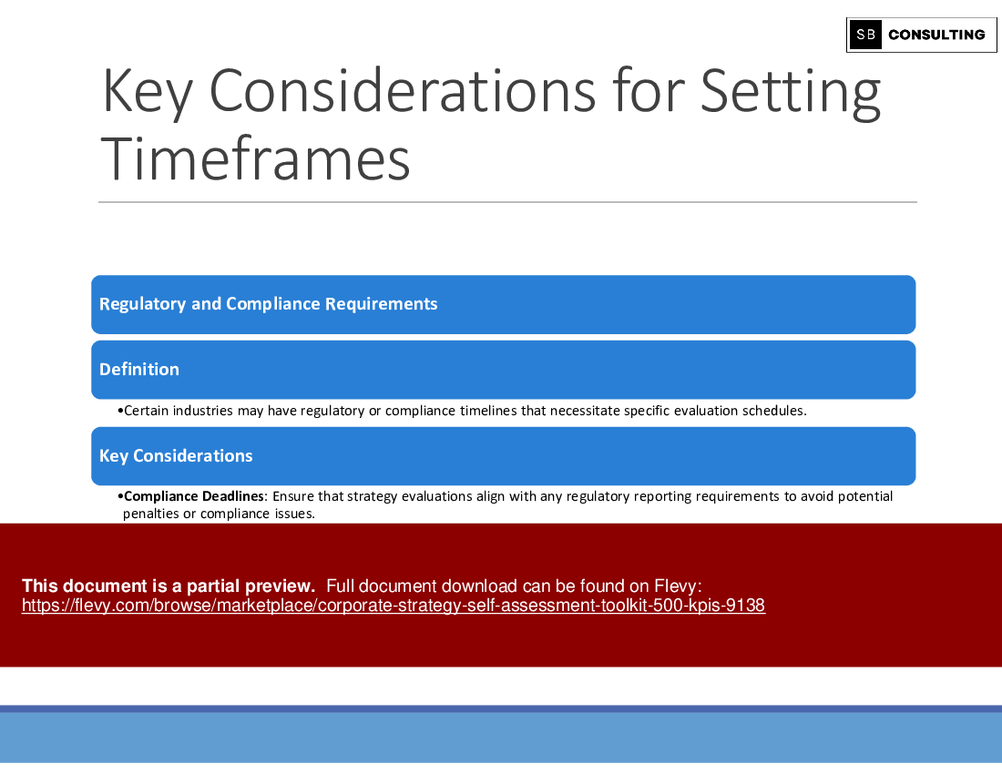 Corporate Strategy Self Assessment Toolkit (500+ KPIs) (774-slide PPT PowerPoint presentation (PPTX)) Preview Image