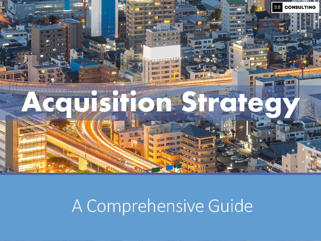 Acquisition Strategy Toolkit