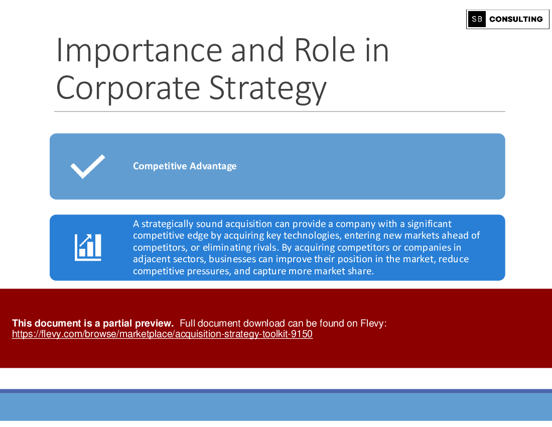 Acquisition Strategy Toolkit (781-slide PPT PowerPoint presentation (PPTX)) Preview Image