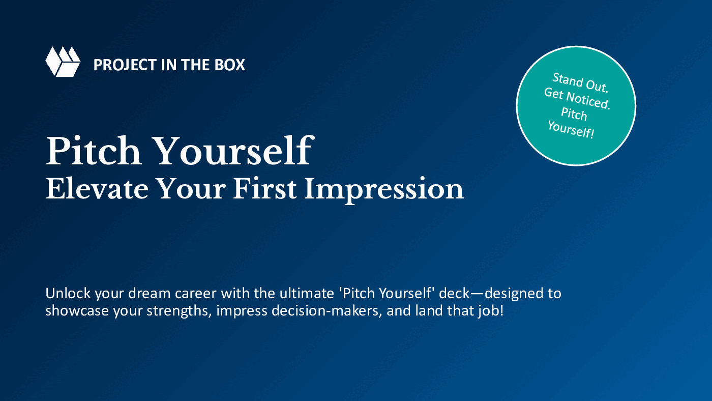 Pitch Yourself - Next-Level CV PowerPoint