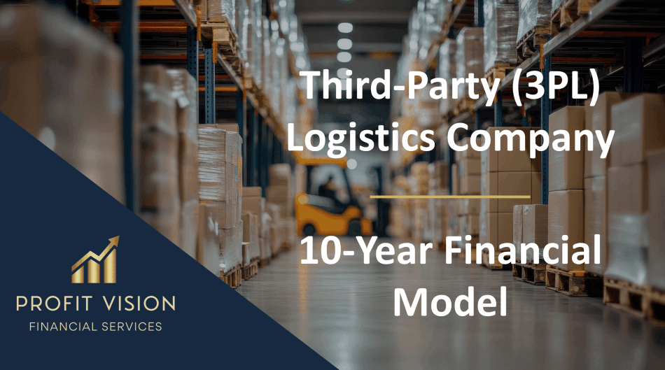 Third-Party Logistics (3PL) Company – 10 Year Financial Model (Excel template (XLSX)) Preview Image