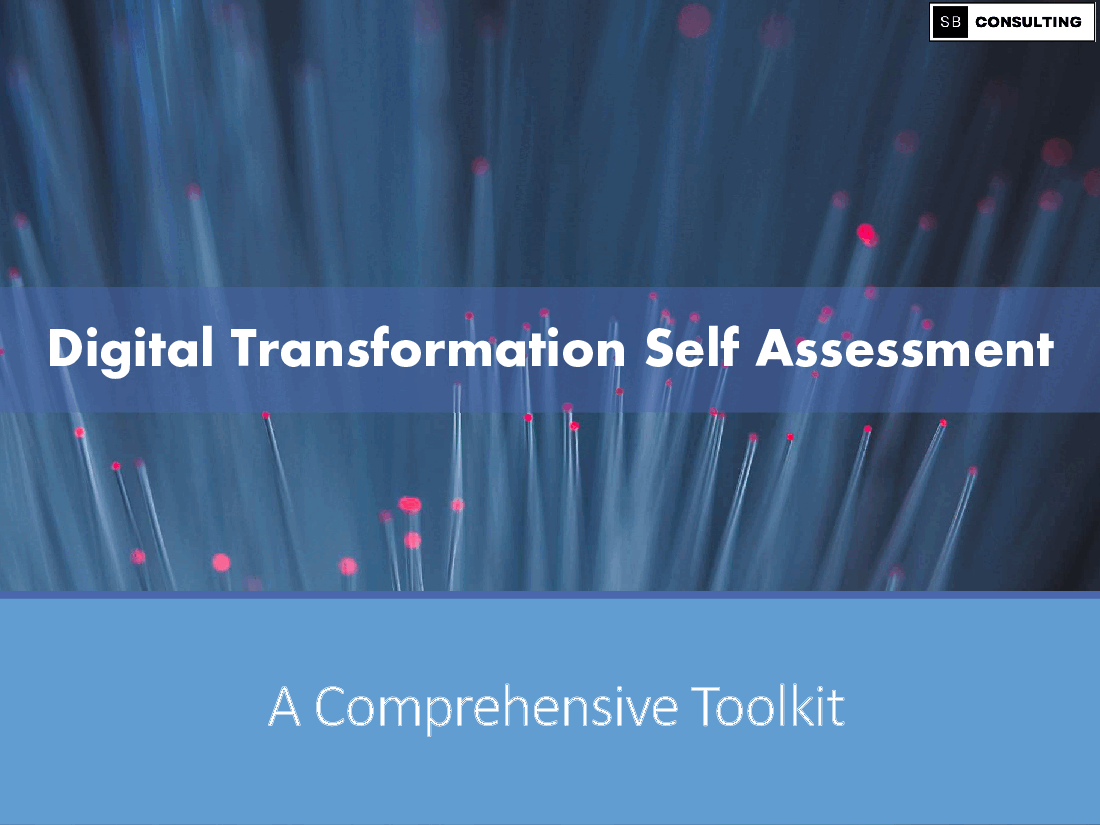 Digital Transformation Self-Assessment Toolkit (450+ KPIs) (1112-slide PPT PowerPoint presentation (PPTX)) Preview Image