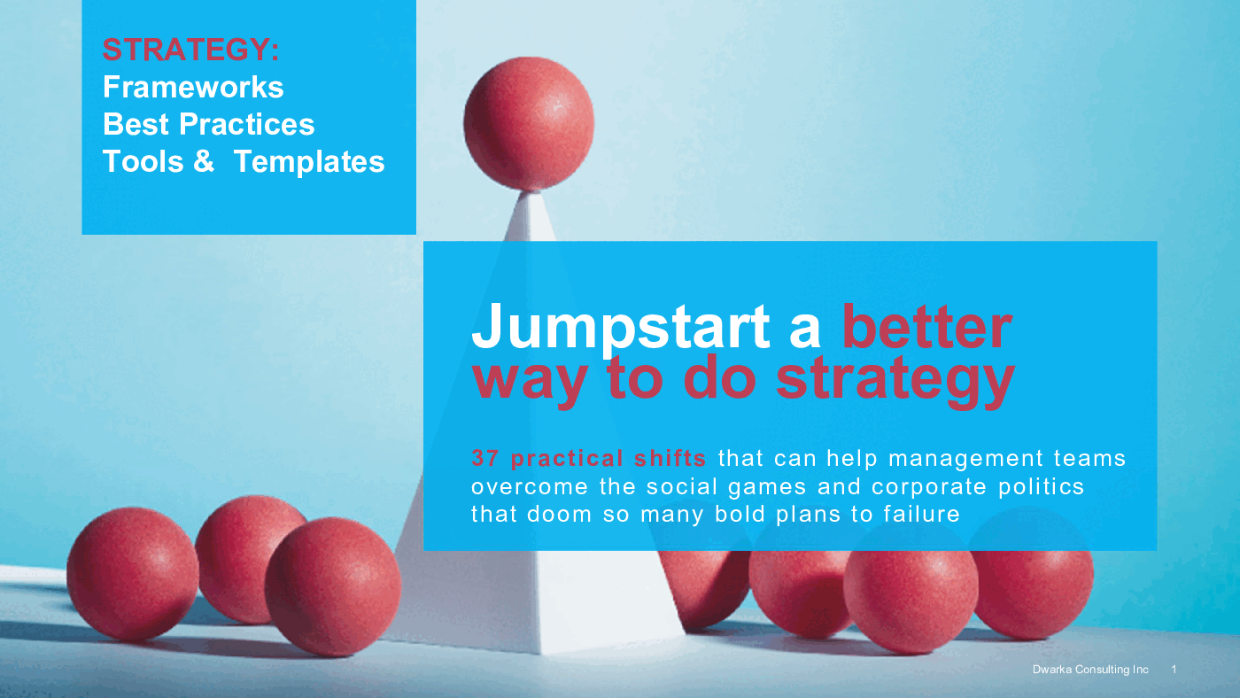 Jumpstart a Better Way to Do Strategy: Best Practices (120-slide PPT PowerPoint presentation (PPTX)) Preview Image