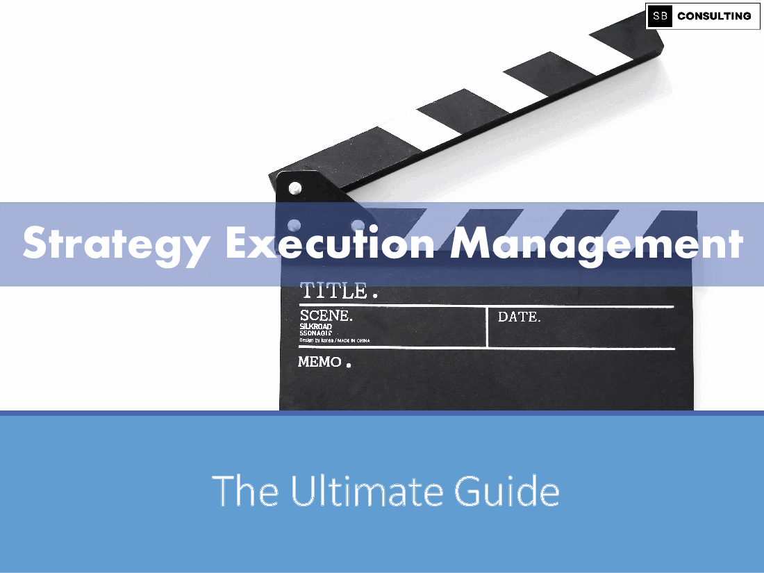 Strategy Execution Management (770-slide PPT PowerPoint presentation (PPTX)) Preview Image