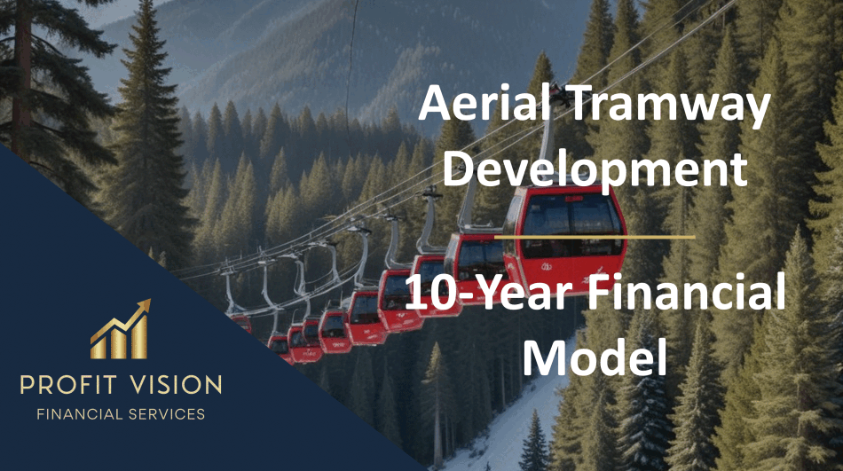 Aerial Tramway Development – 10 Year Financial Model (Excel template (XLSX)) Preview Image