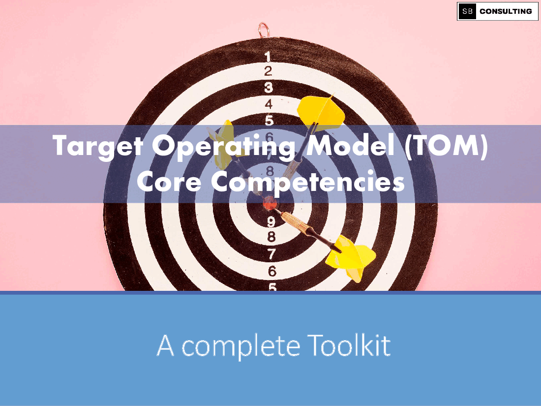 Target Operating Model (TOM) Core Competencies (600 KPIs) (1115-slide PPT PowerPoint presentation (PPTX)) Preview Image