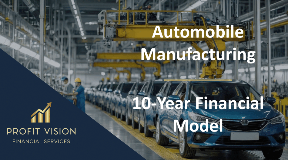 Automobile Manufacturing – 10 Year Financial Model (Excel template (XLSX)) Preview Image