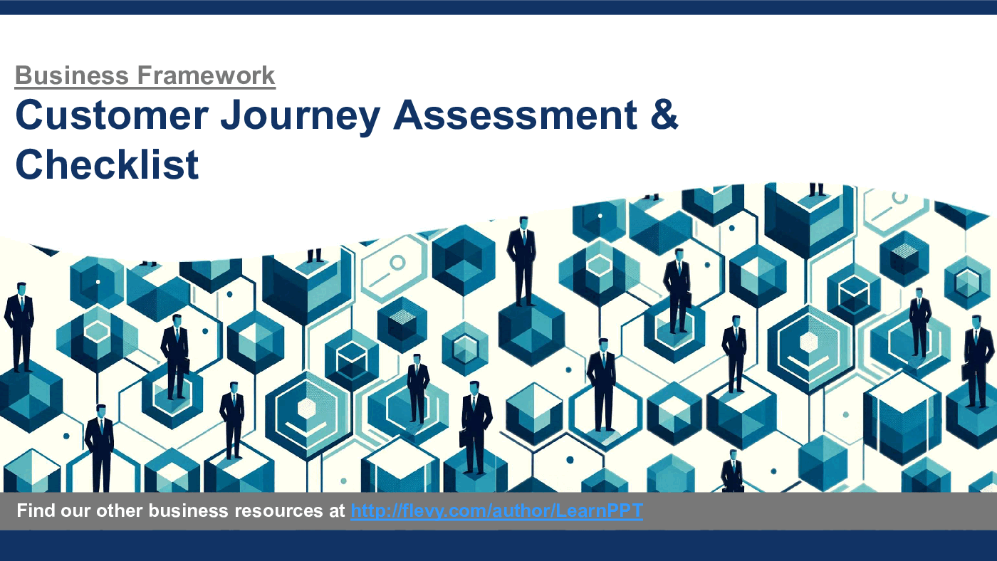 Customer Journey Assessment & Checklist (42-slide PPT PowerPoint presentation (PPTX)) Preview Image