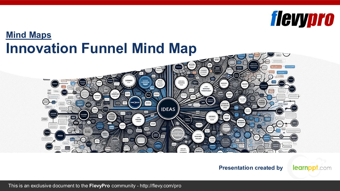 Innovation Funnel Mind Map (20-slide PPT PowerPoint presentation (PPTX)) Preview Image