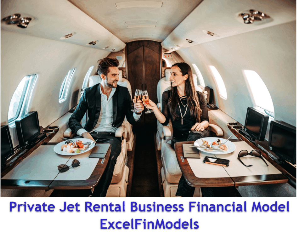 Private Aircraft Charter Business Financial Model (Lite version) (Excel template (XLSX)) Preview Image