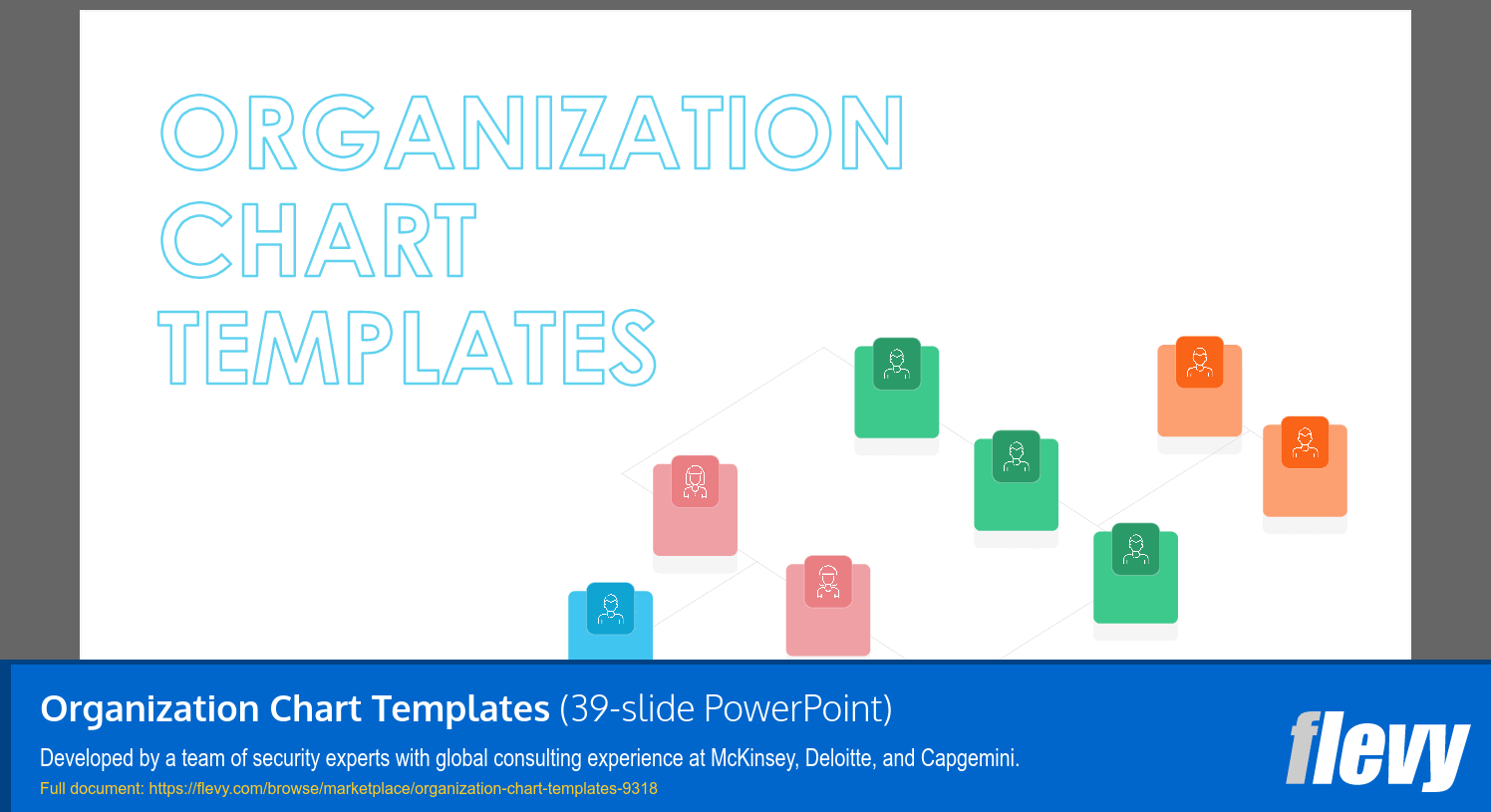 Organization Chart Templates (39-slide PPT PowerPoint presentation (PPTX)) Preview Image