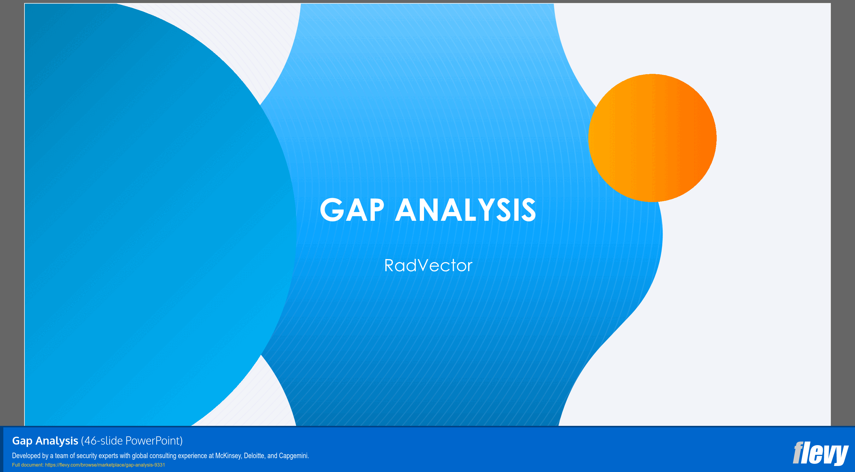 Gap Analysis (46-slide PPT PowerPoint presentation (PPTX)) Preview Image