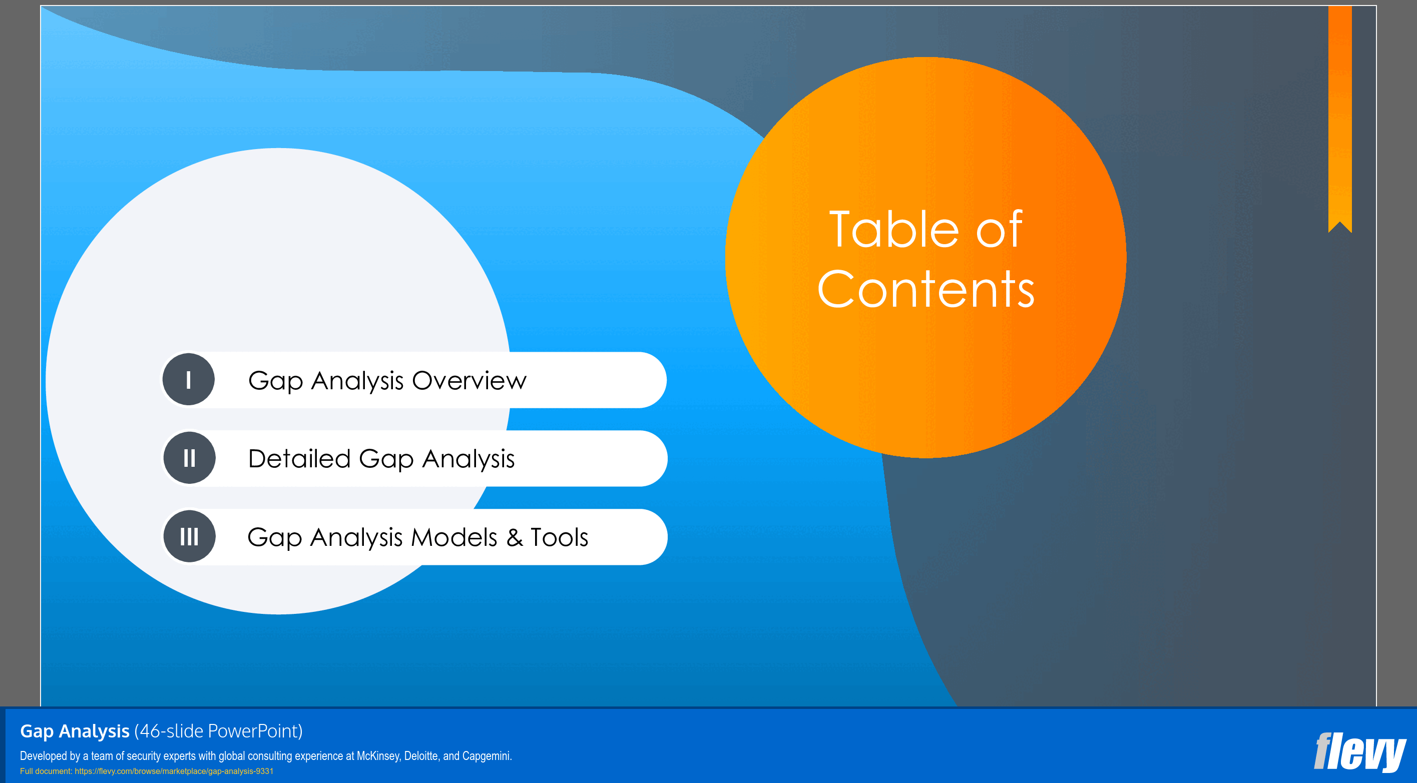 Gap Analysis (46-slide PPT PowerPoint presentation (PPTX)) Preview Image