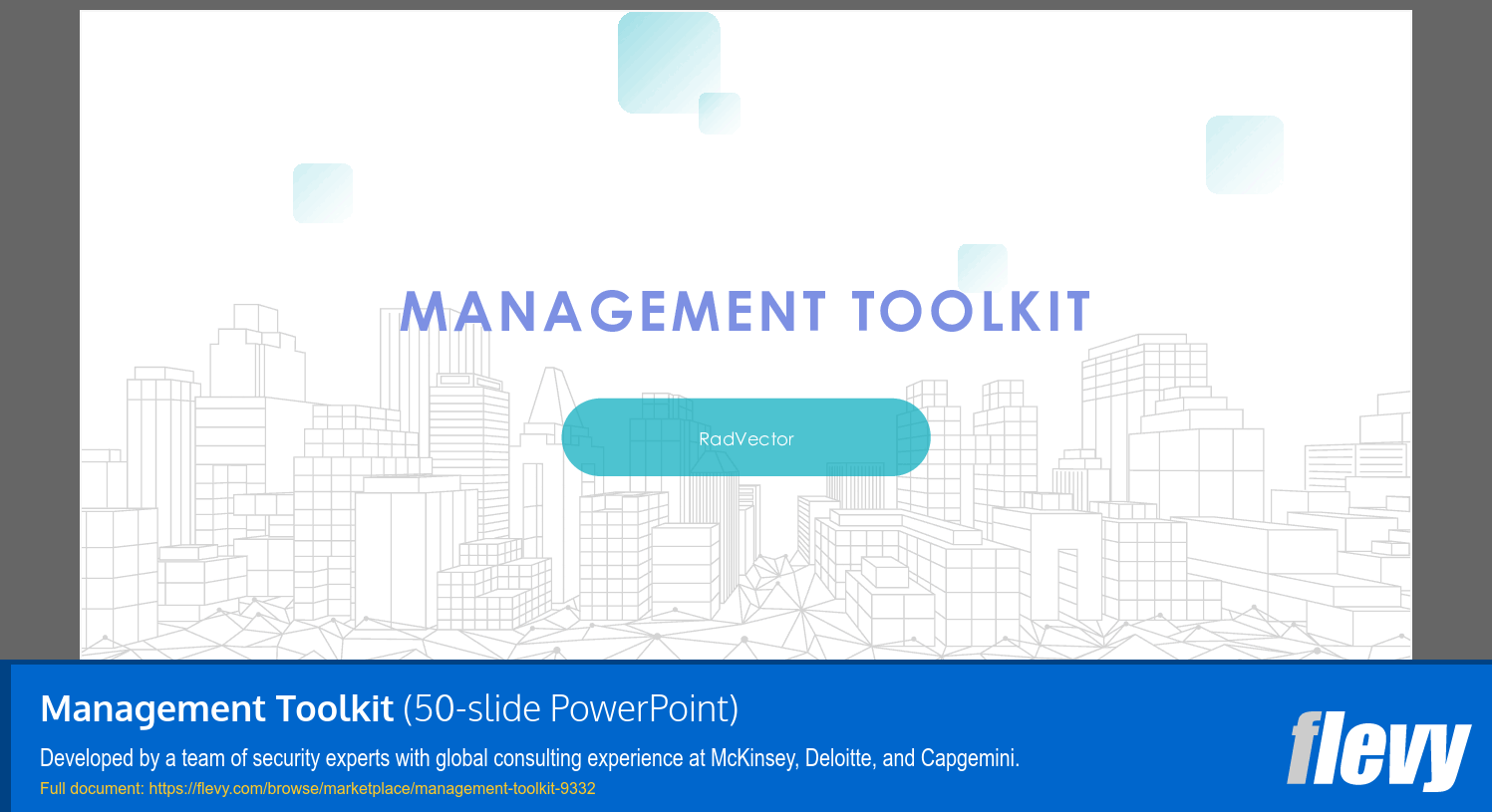 Management Toolkit (50-slide PPT PowerPoint presentation (PPTX)) Preview Image