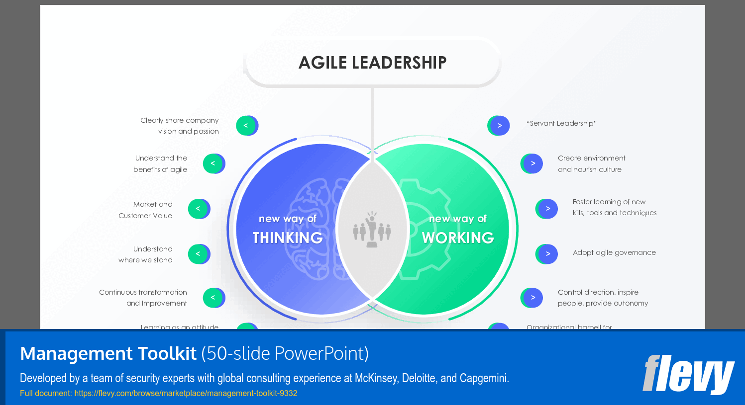 Management Toolkit (50-slide PPT PowerPoint presentation (PPTX)) Preview Image