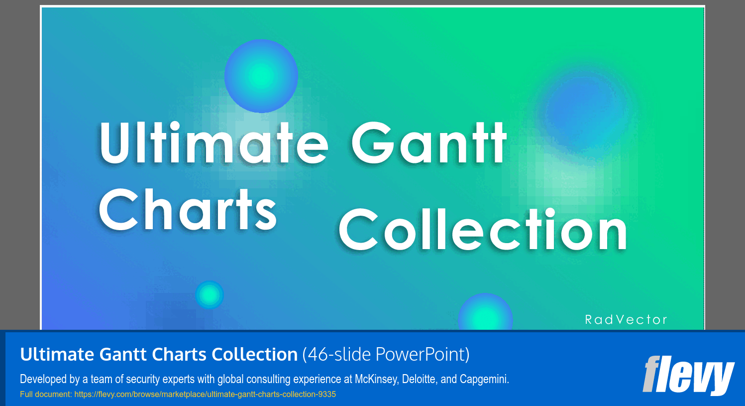 Ultimate Gantt Charts Collection (46-slide PPT PowerPoint presentation (PPTX)) Preview Image