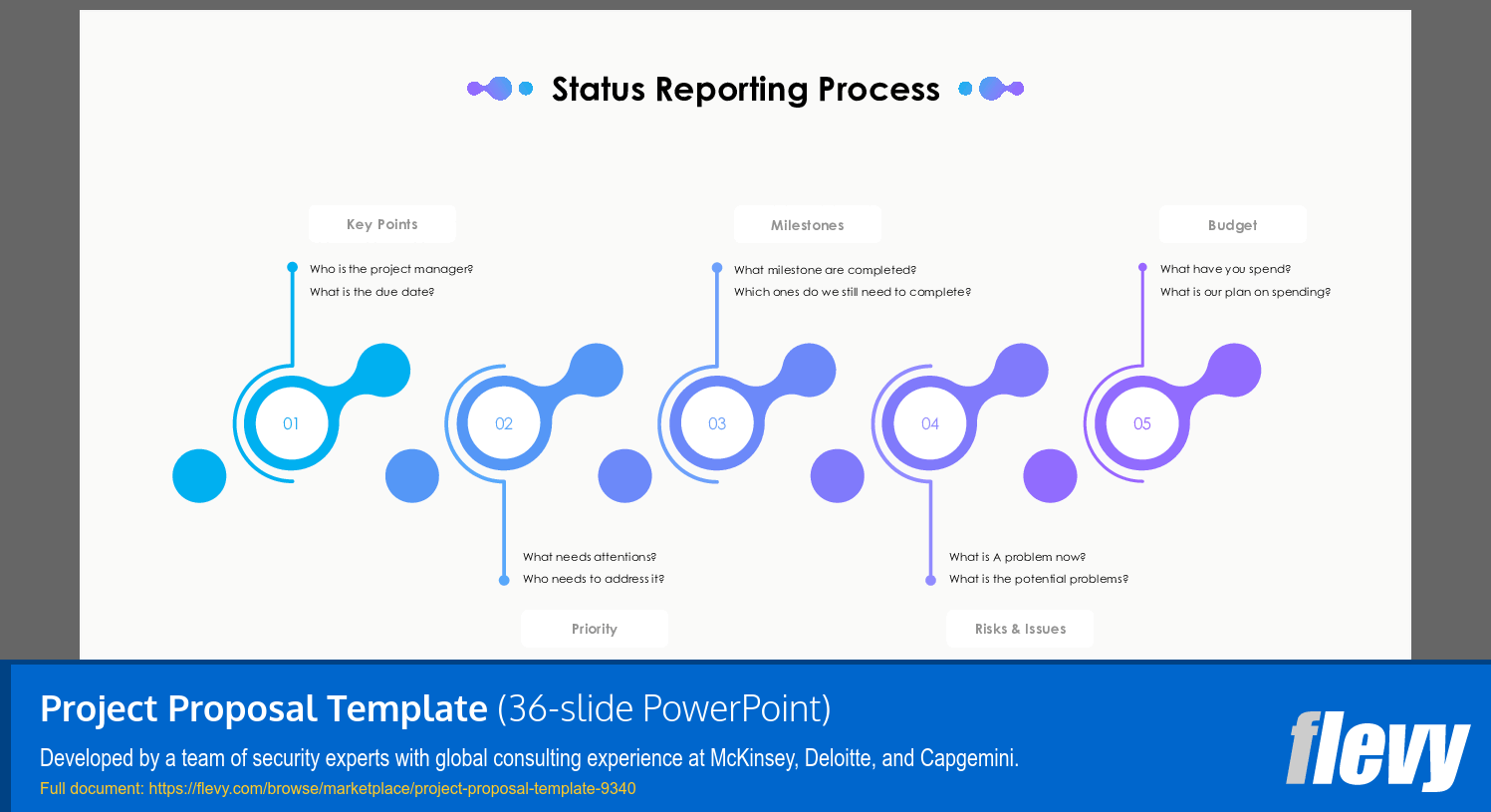 Project Proposal Template (36-slide PPT PowerPoint presentation (PPTX)) Preview Image