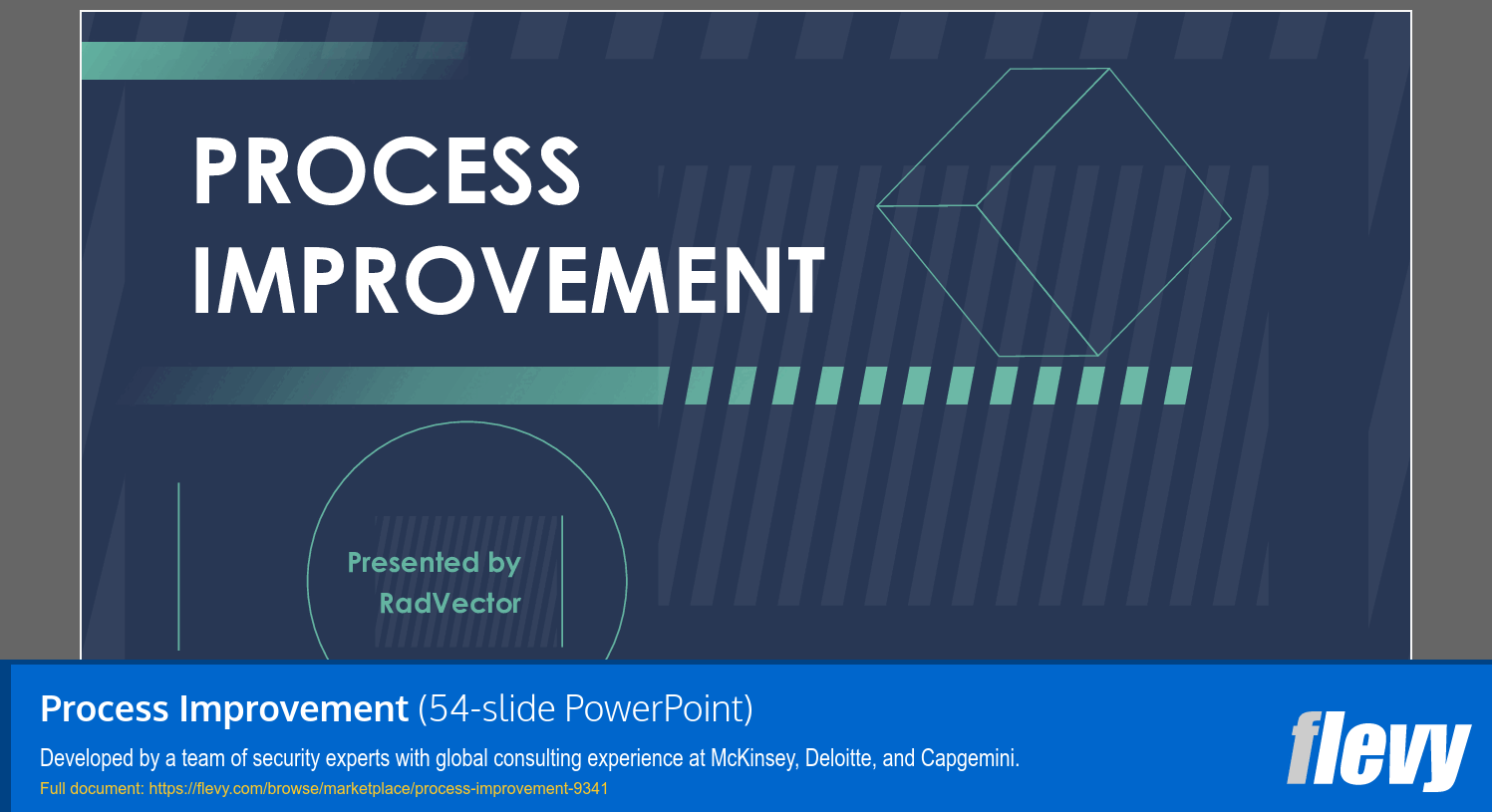 Process Improvement (54-slide PPT PowerPoint presentation (PPTX)) Preview Image