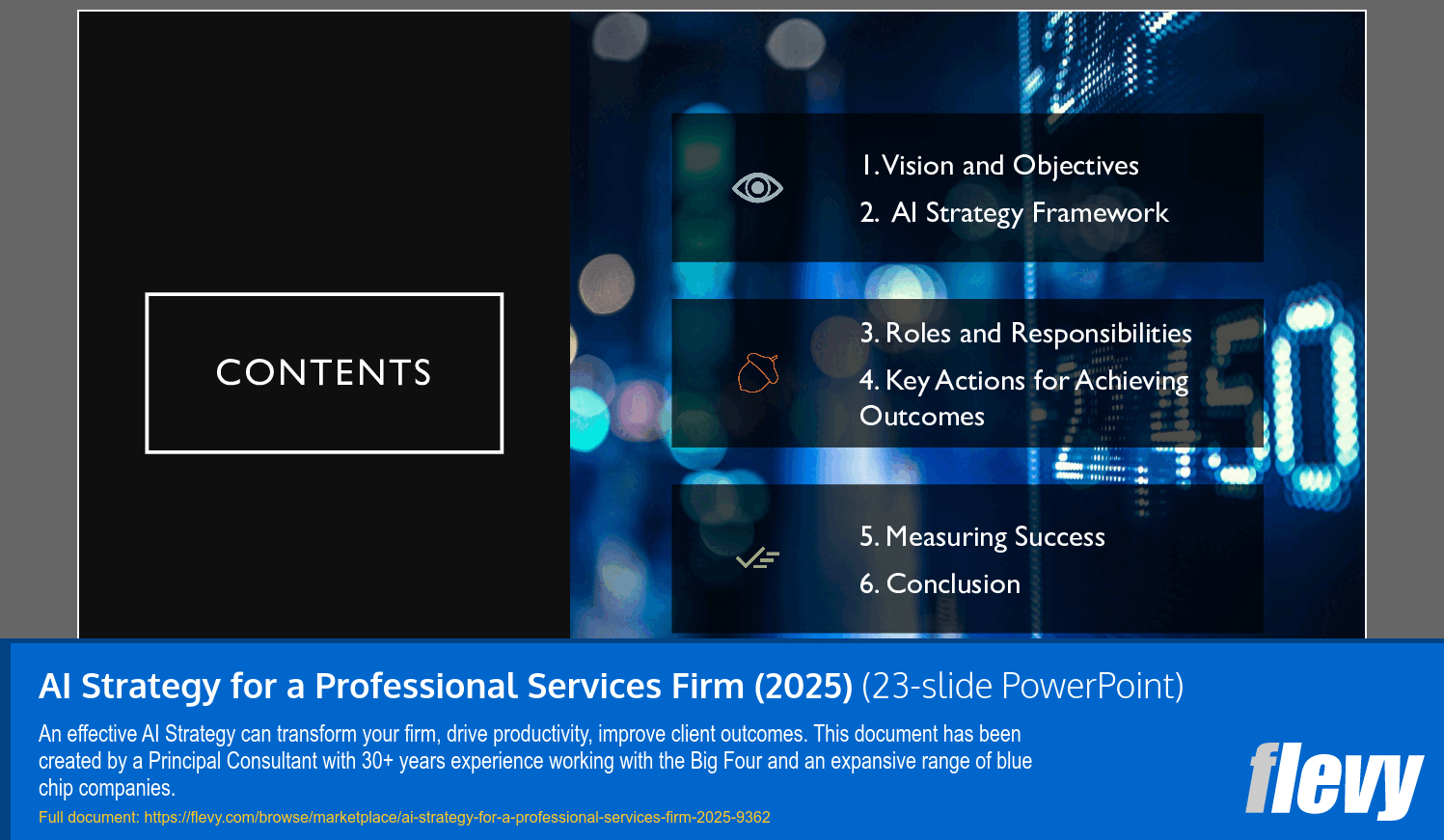 AI Strategy for a Professional Services Firm (2025) (23-slide PPT PowerPoint presentation (PPTX)) Preview Image