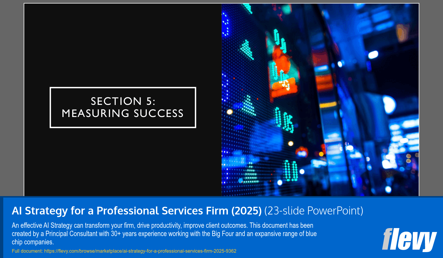 AI Strategy for a Professional Services Firm (2025) (23-slide PPT PowerPoint presentation (PPTX)) Preview Image