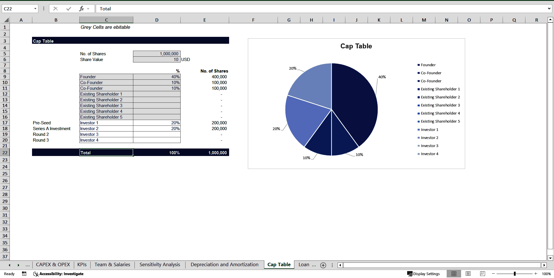 Car Wash Business Financial Projection Model (Excel template (XLSX)) Preview Image