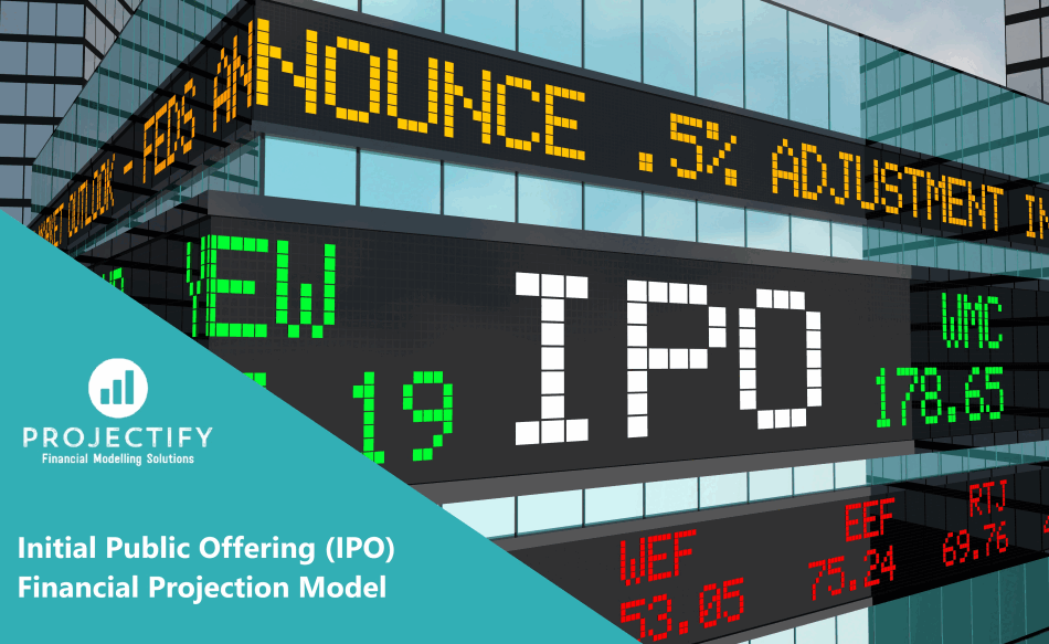 Initial Public Offering (IPO) Financial Projection Model (Excel template (XLSX)) Preview Image