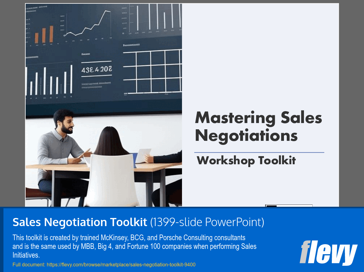 Sales Negotiation Toolkit (1399-slide PPT PowerPoint presentation (PPTX)) Preview Image