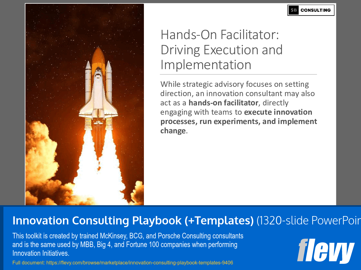 Innovation Consulting Playbook (+Templates) (1320-slide PPT PowerPoint presentation (PPTX)) Preview Image