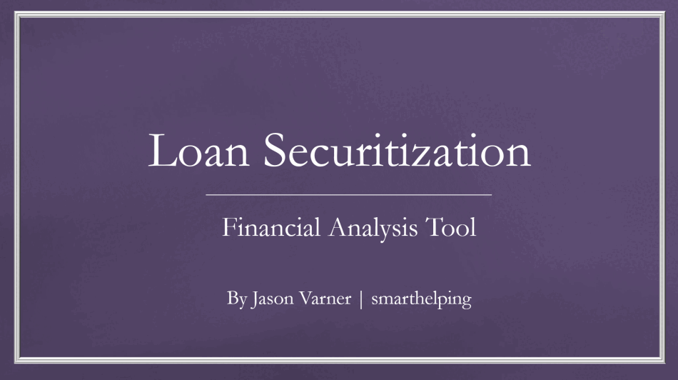 Securitization Model (Excel template (XLSX)) Preview Image