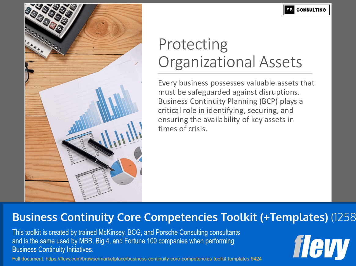 Business Continuity Core Competencies Toolkit (+Templates) (1258-slide PPT PowerPoint presentation (PPTX)) Preview Image