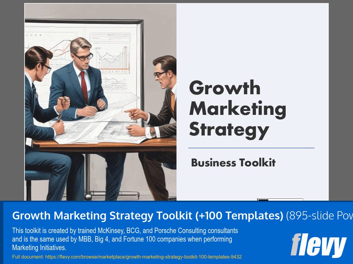 Growth Marketing Strategy Toolkit (+100 Templates) (895-slide PPT PowerPoint presentation (PPTX)) Preview Image