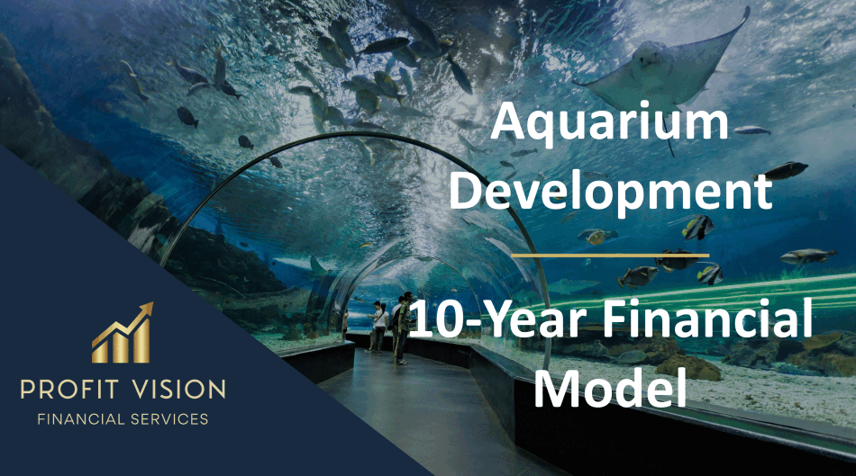 Aquarium Development – 10 Year Financial Model (Excel template (XLSX)) Preview Image