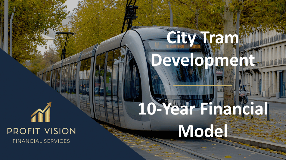 City Tram Development – 10 Year Financial Model (Excel template (XLSX)) Preview Image