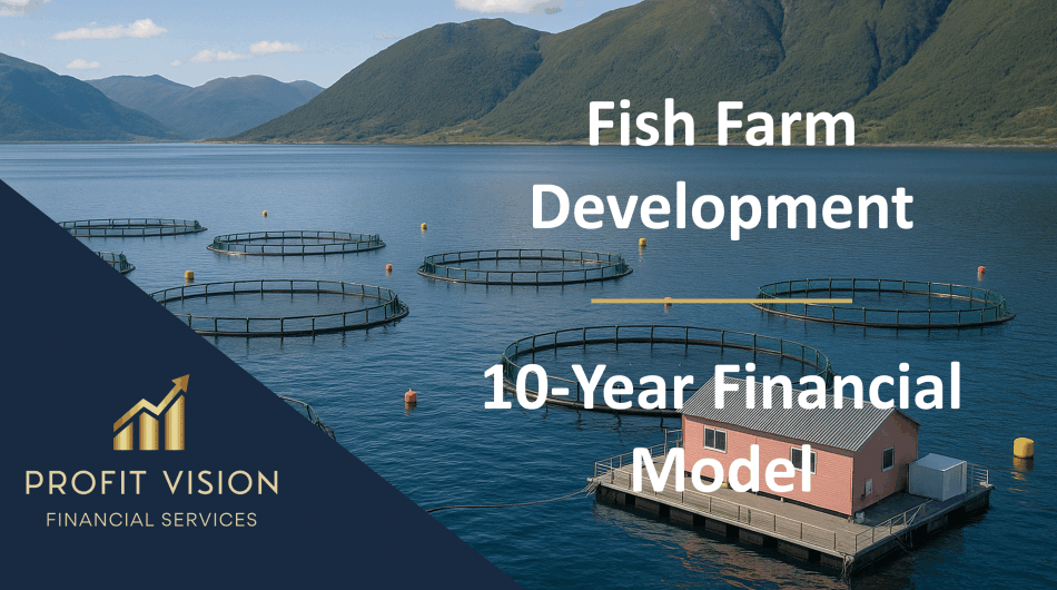 Fish Farm – 10 Year Financial Model (Excel template (XLSX)) Preview Image