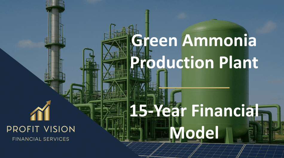 Green Ammonia Plant – Project Finance Model (Excel template (XLSX)) Preview Image