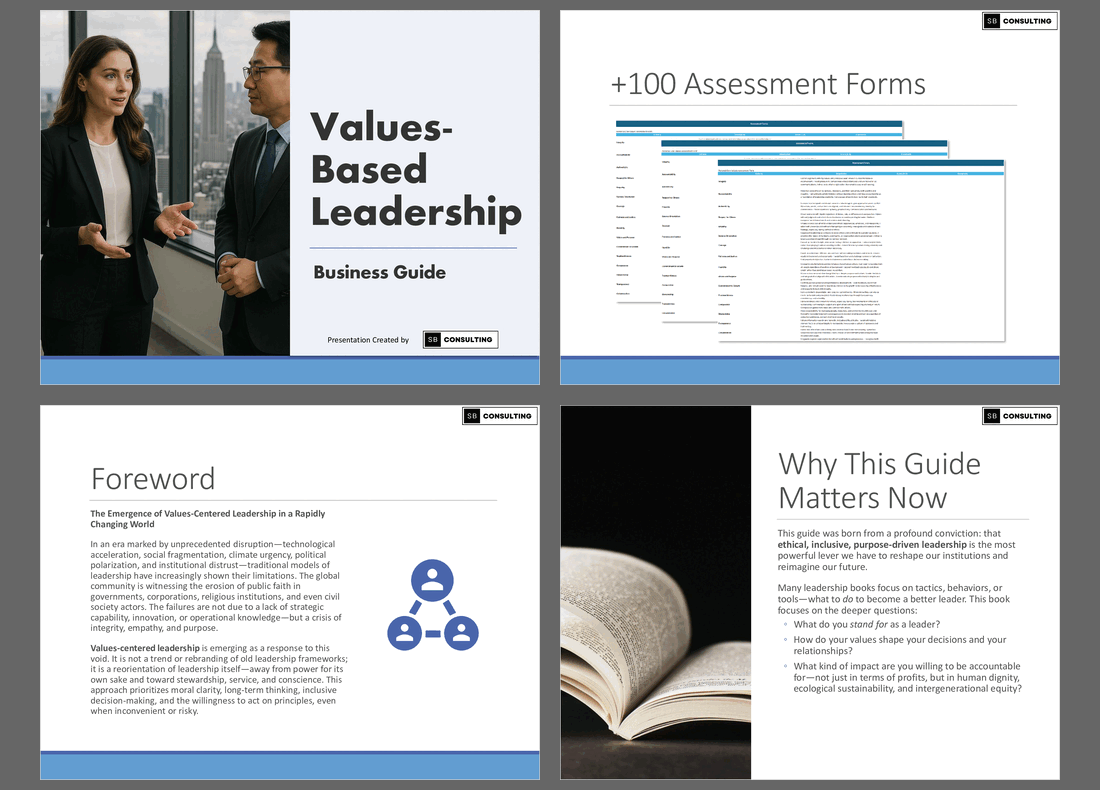 Values-Based Leadership Business Toolkit (+Templates) (799-slide PPT PowerPoint presentation slide deck (PPTX)) Preview Image