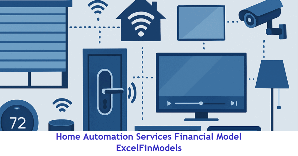 Home Automation Services Financial Forecast Model (Excel template (XLSX)) Preview Image
