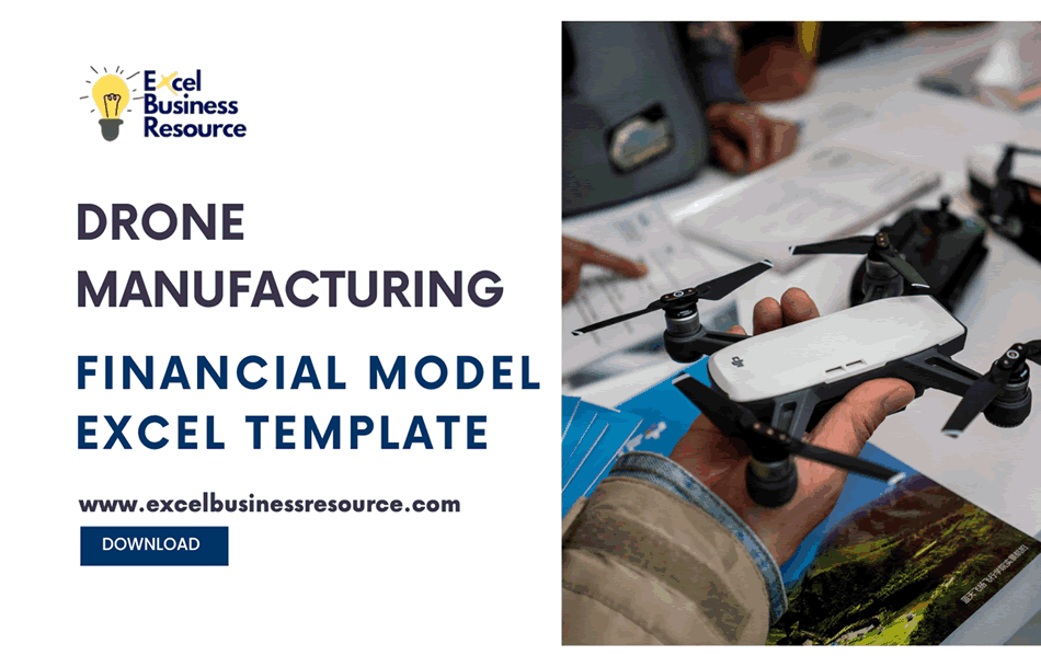 Drone Manufacturing Financial Projection Model (Excel template (XLSX)) Preview Image