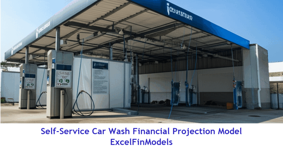 Self-Service Cash Wash  Financial Forecast Model (Excel template (XLSX)) Preview Image