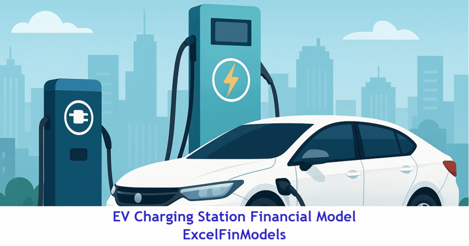 EV Charging Station  Financial Forecast Model (Excel template (XLSX)) Preview Image