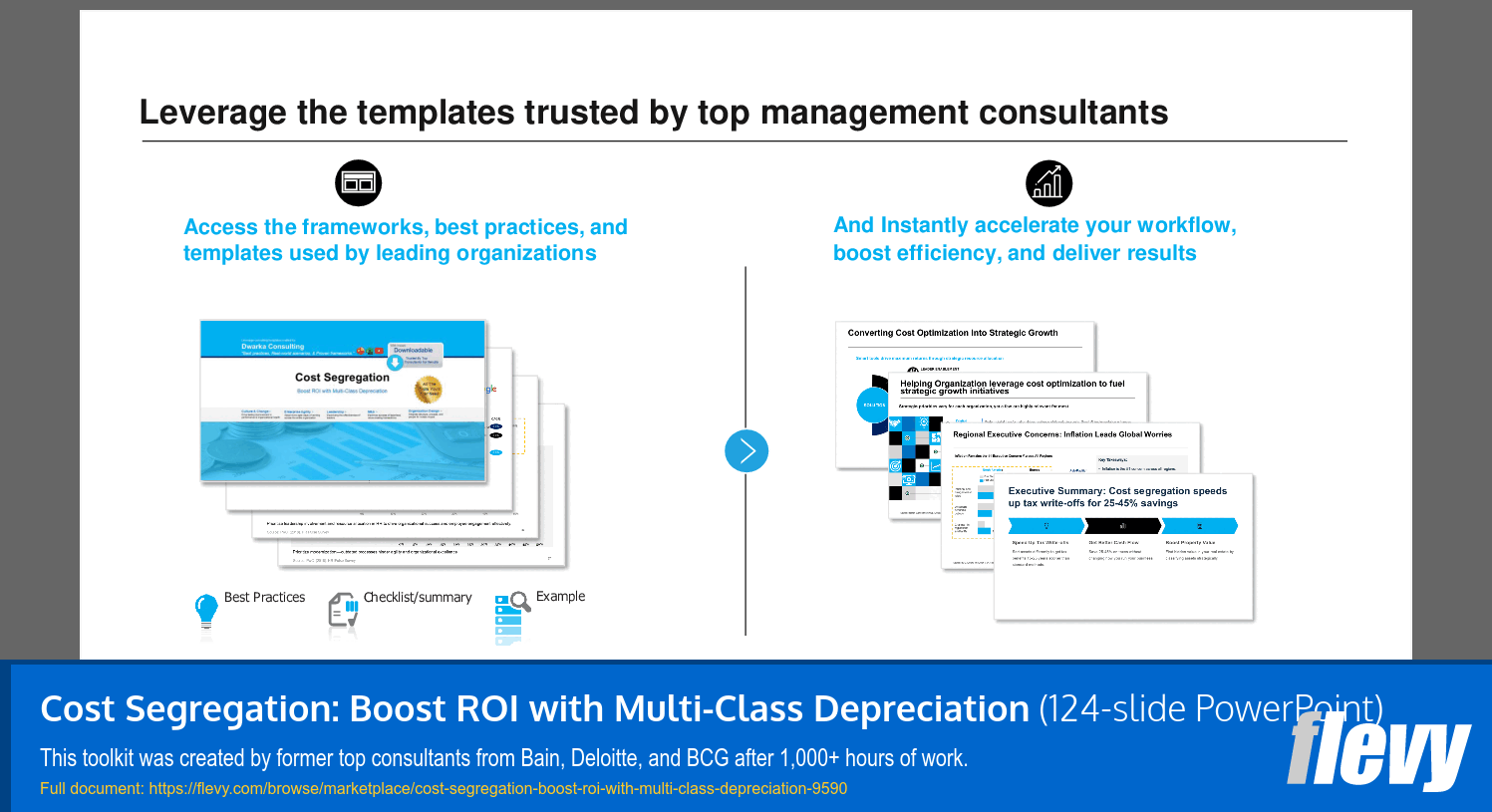 Cost Segregation: Boost ROI with Multi-Class Depreciation (124-slide PPT PowerPoint presentation slide deck (PPTX)) Preview Image