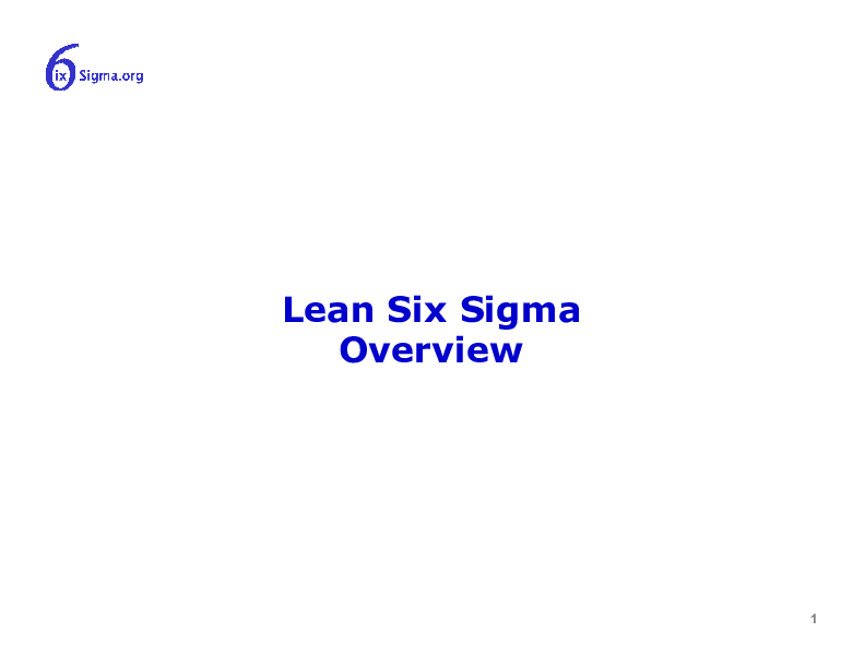 This is a partial preview of 001_Introduction to Lean Six Sigma (16-slide PowerPoint presentation (PPTX)). Full document is 16 slides. 
